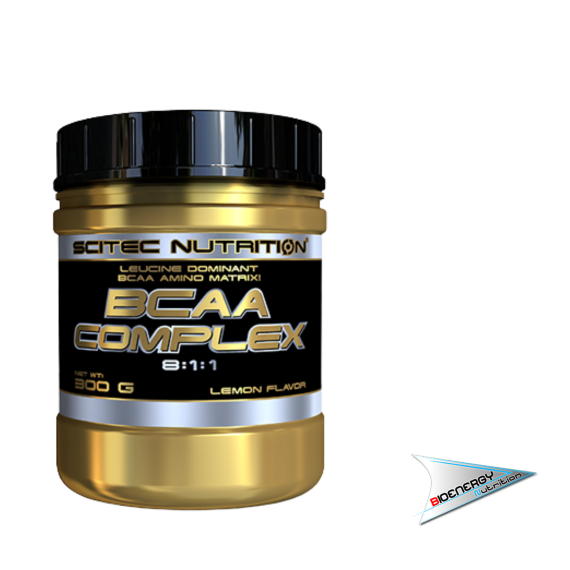 SciTec-BCAA COMPLEX - MUSCLE BCAA'S (Gusto Limone - Conf. 300 gr)      